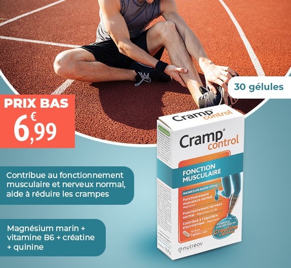 Prix bas Cramp Control gélules