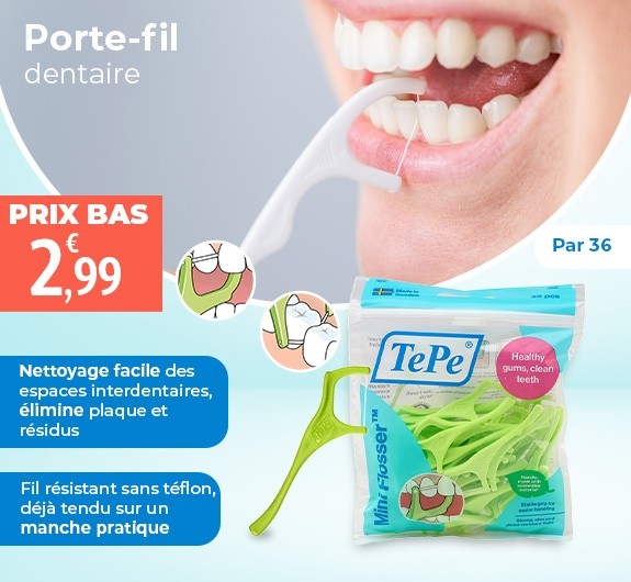 Prix bas porte-fil dentaire Tepe
