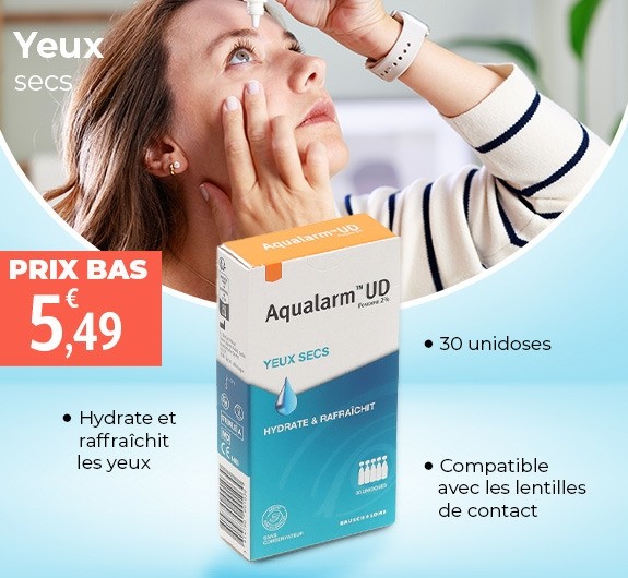 Prix bas Aqualarm solution oculaire