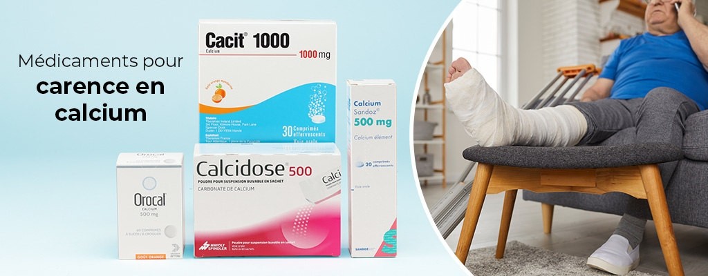 Mea médicaments carence en calcium