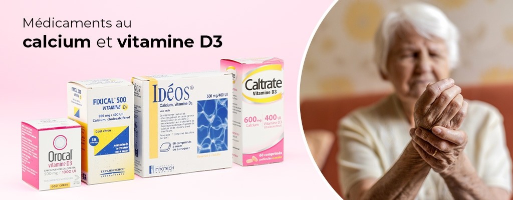 Mea médicaments au calcium et vitamine d3