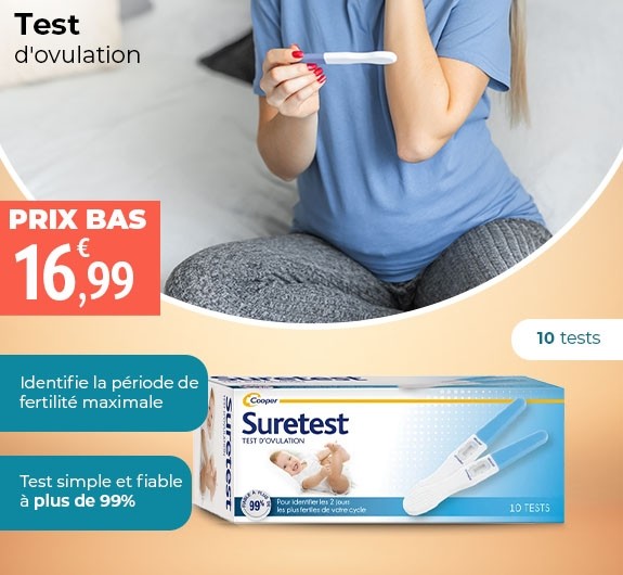 Prix bas test ovulation