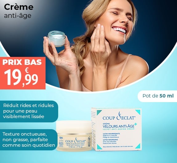 Prix bas crème anti-âges coup d'éclat