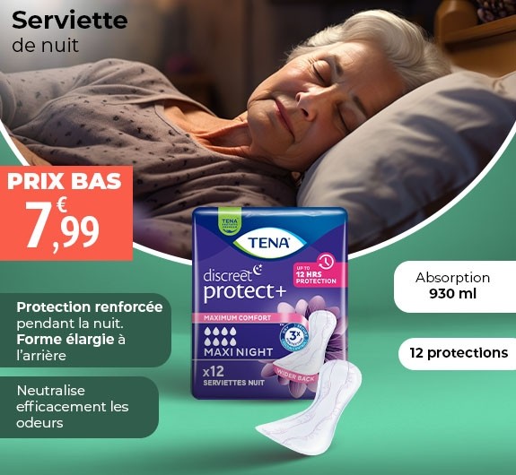 Prix bas Tena discreet protect+