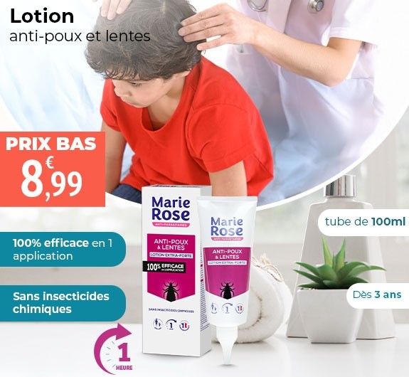 Prix bas Lotion anti-poux