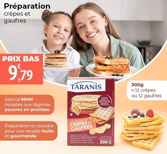 Prix bas Taranis Préparation pour Crêpes et Gaufres